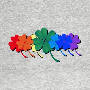 A Rainbow Of Shamrocks T-Shirt